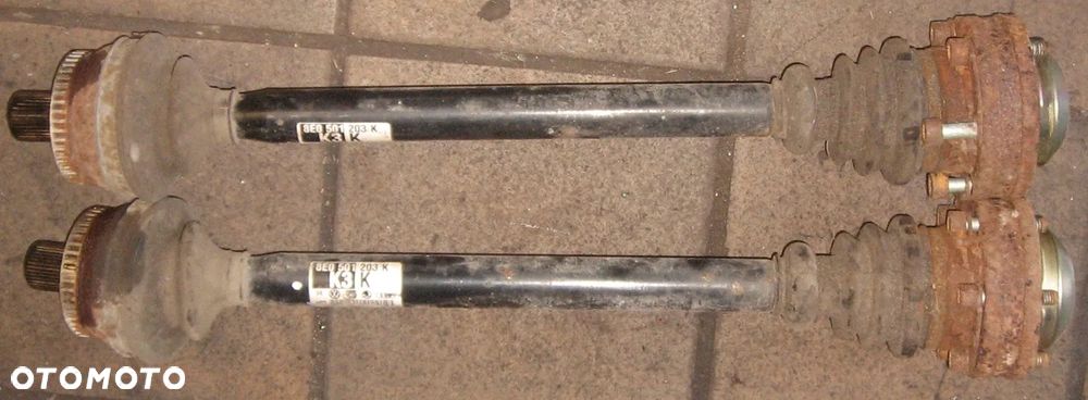 półoś lewa prawa tył AUDI A4 B6 B7 QUATRO 8E0501203K - 1