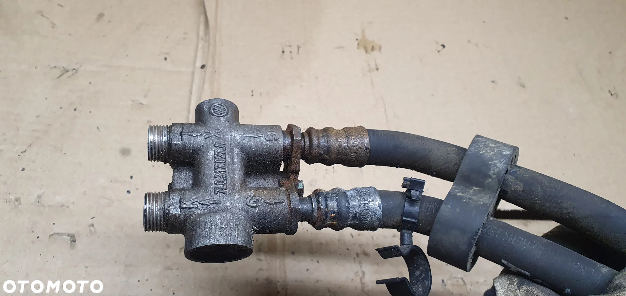 Przewód oleju skrzyni biegów Regulator VW Touareg 7L0317027A 7L6317801F - 5