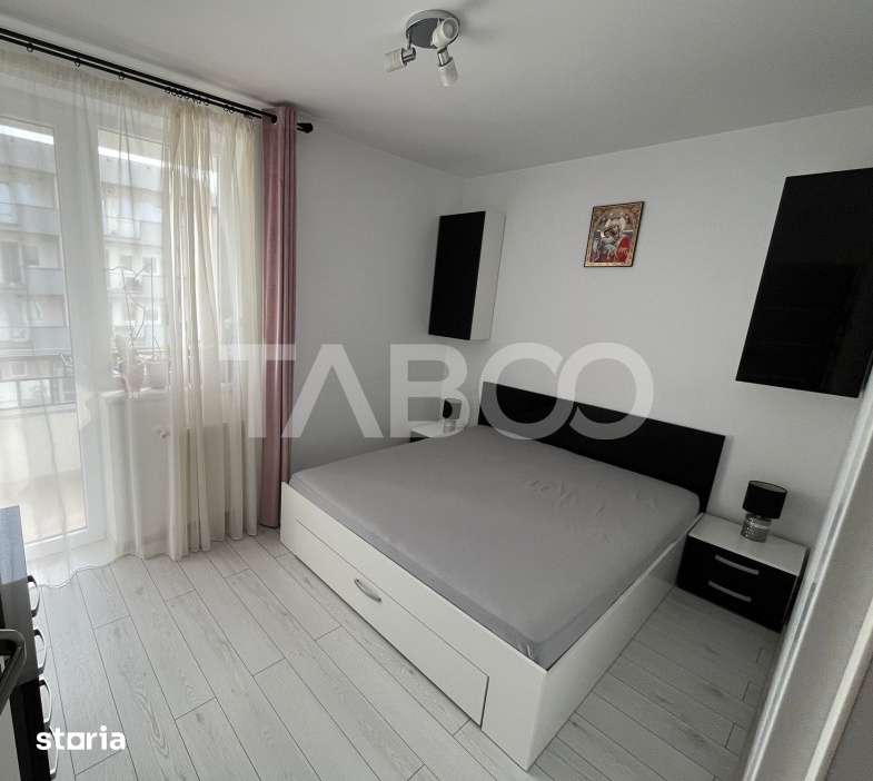 Apartament modern 2 camere mobilat utilat balcon parcare Brana Sibiu - Imagine principală: 2/10