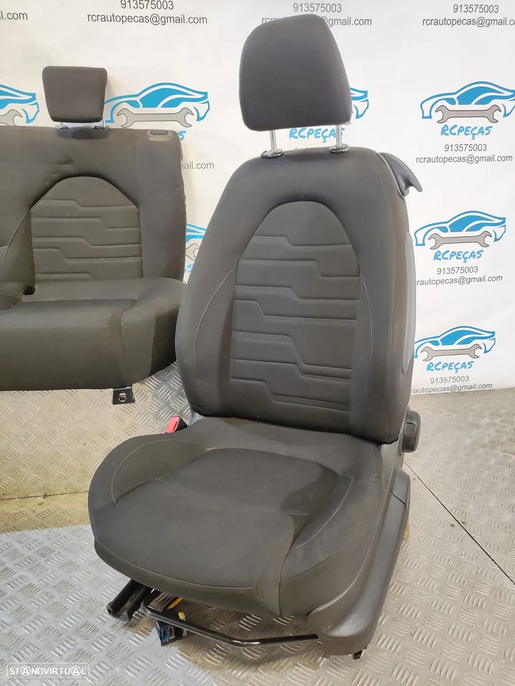 BANCO BANCOS TECIDO FRENTE FRONTAL TRASEIRO TRÁS AIRBAG ALFA ROMEO MITO 955 - 7