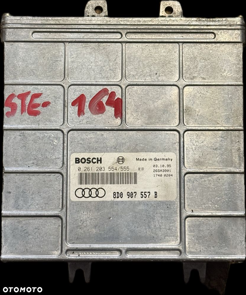 Sterownik Silnika ECU Komputer Skoda Seat Volkswagen Audi 8D0907557B - 1