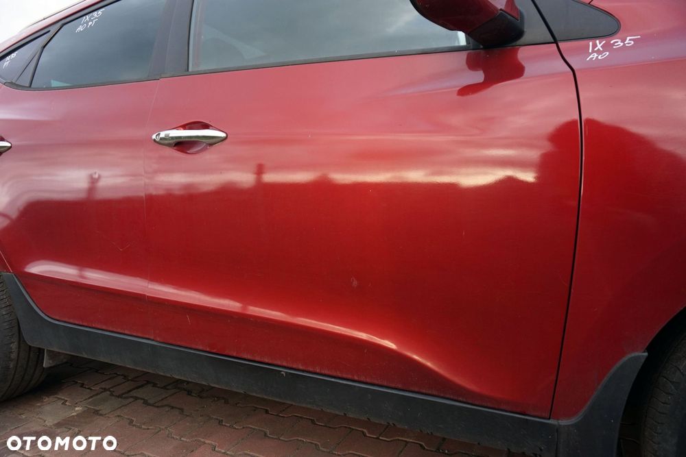 DRZWI PRZEDNIE PRAWE IX35 I  AA1 A0 76004-2Y000 CZERWONY (INFRA RED) HYUNDAI 2009-2015 - 3