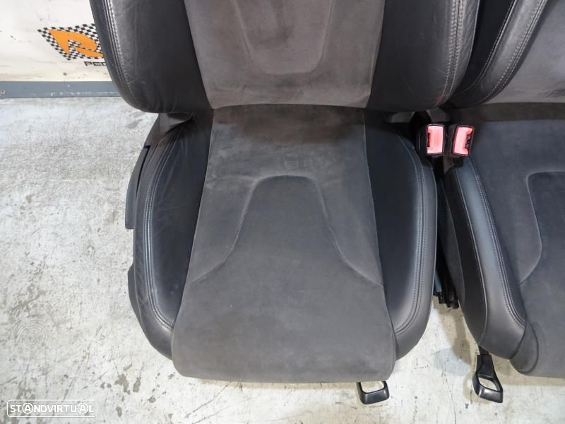 Bancos Frontais Audi TT 8J Roadster em Pele e Alcântara - 5