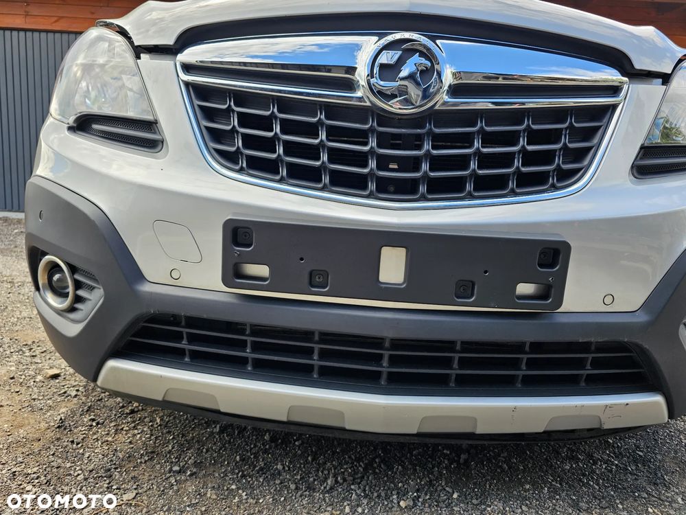 ZDERZAK PRZÓD PRZEDNI OPEL MOKKA 2012-2015r GAN PDC HALOGENY KOMPLETNY - 5