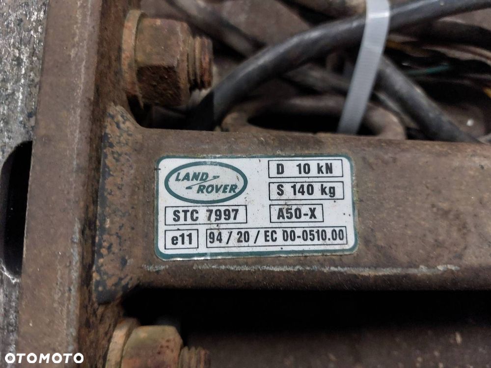 HAK HOLOWNICZY + TABLICZKA + WIĄZKA LAND ROVER FREELANDER I - 2