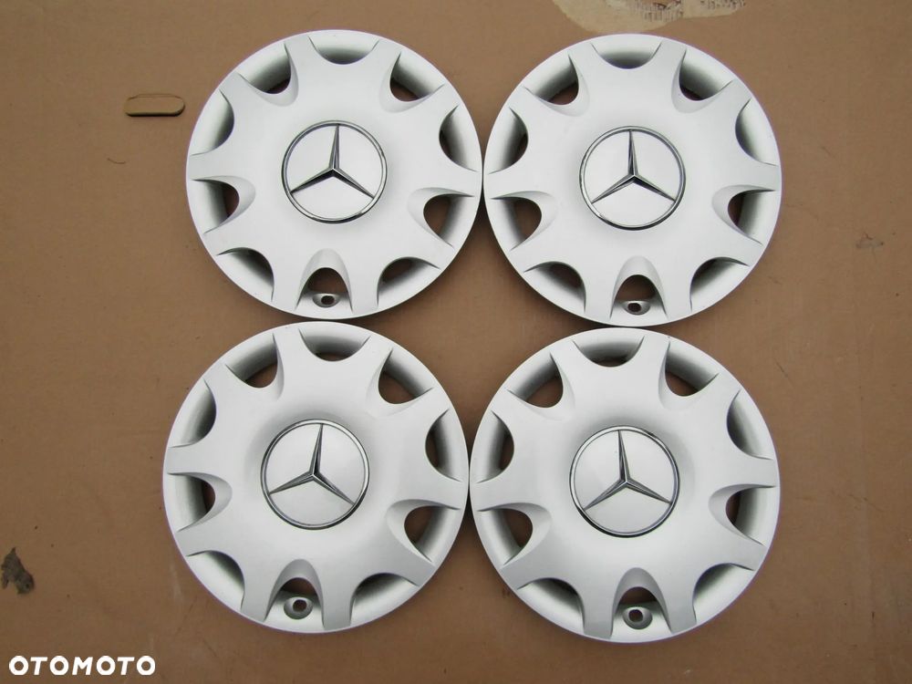 4x Kołpaki 15 Mercedes A B Klasa 5x112 / Oryginalne - 1