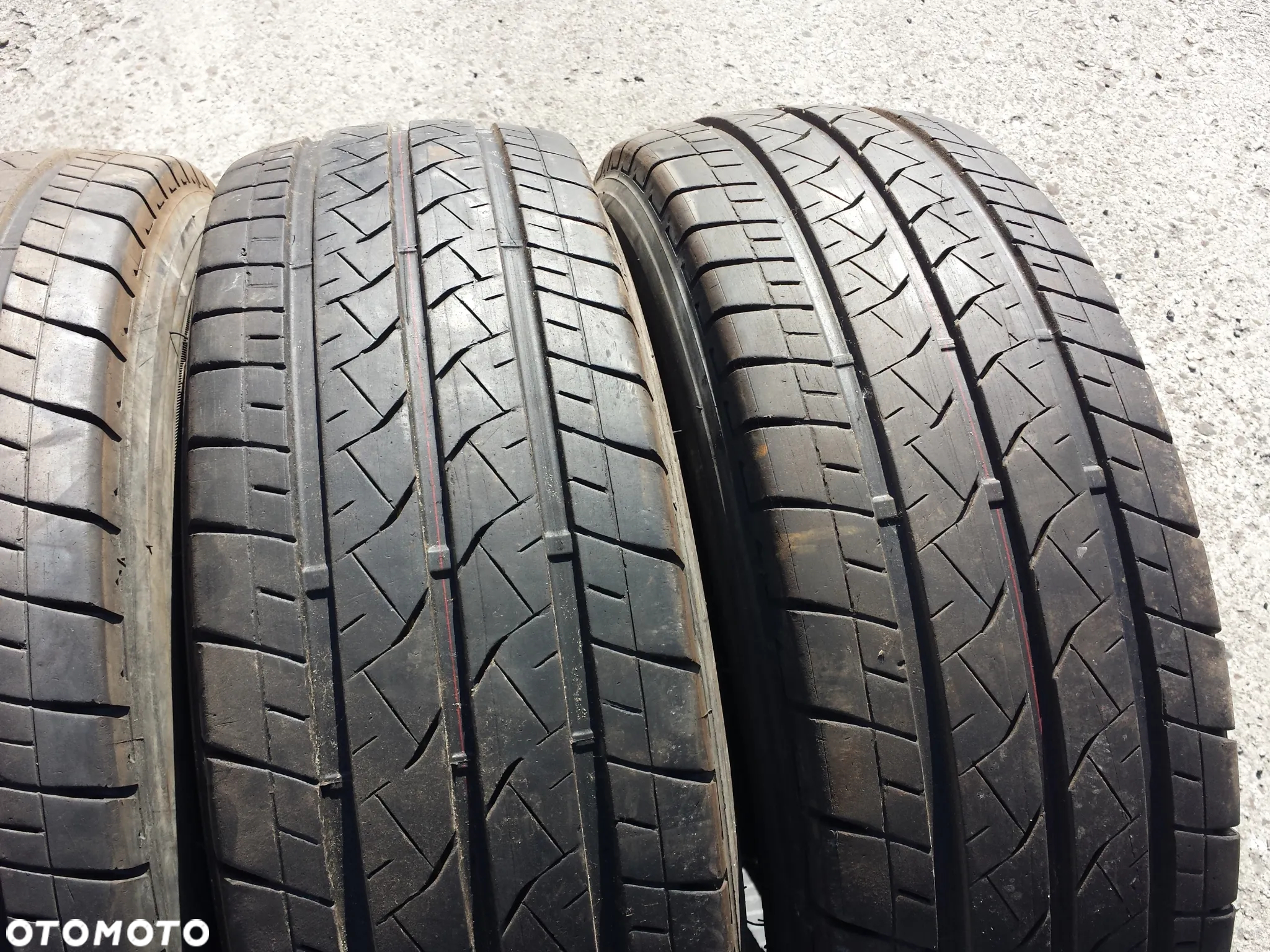 16” - WZMACNIANE  "C" - do BUSa - 225/65 r16 cali –  BRIDGESTONE  Duravis - index "C" Wzmacniane LETNIE Opony - stan BDB - GWARANCJA ! + Możliwy MONTAŻ !! - 2