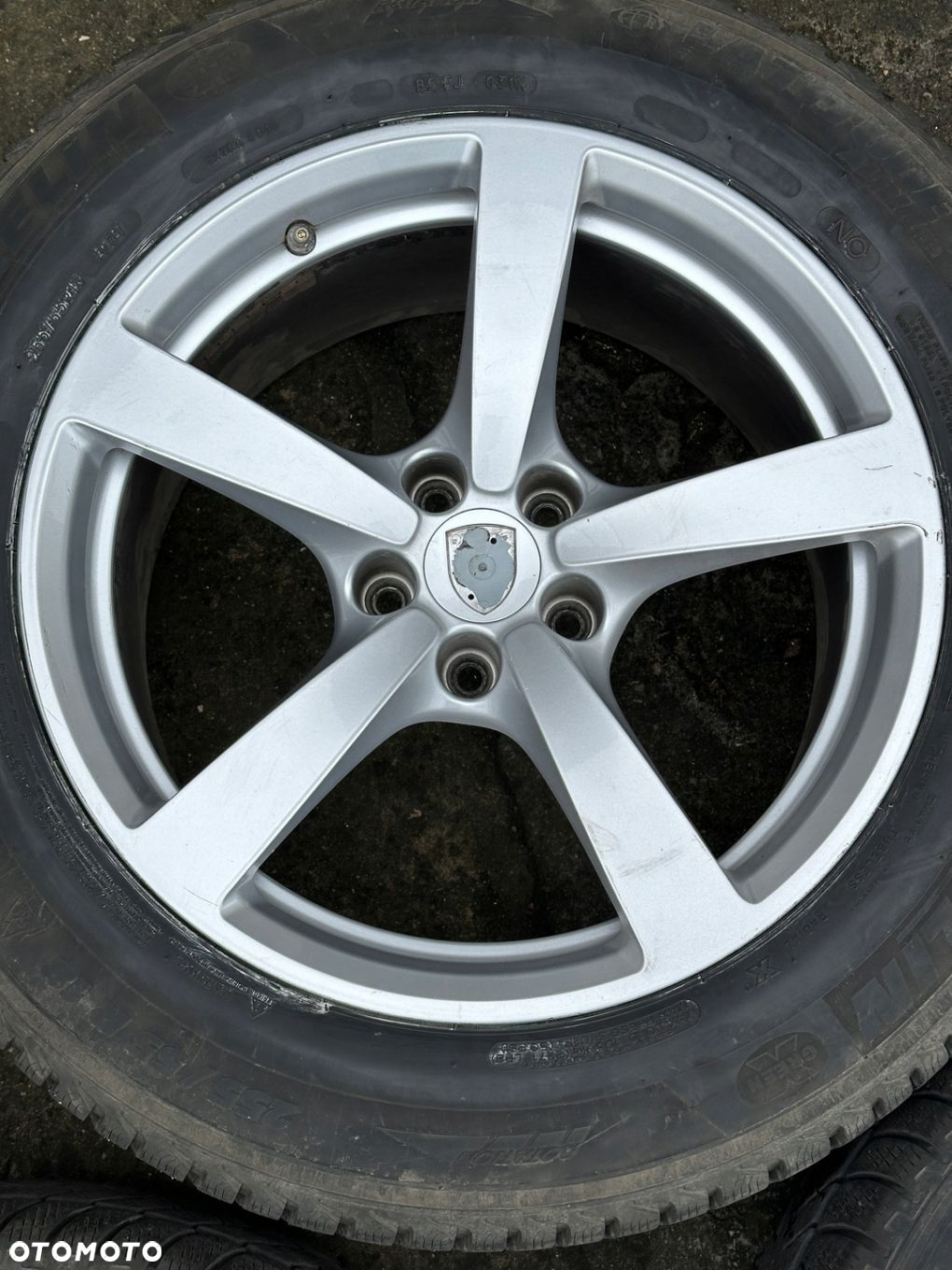 Oryginalne Alufelgi Porsche Macan 95B OE koła 235/60R18 255/55 8J 9J - 5