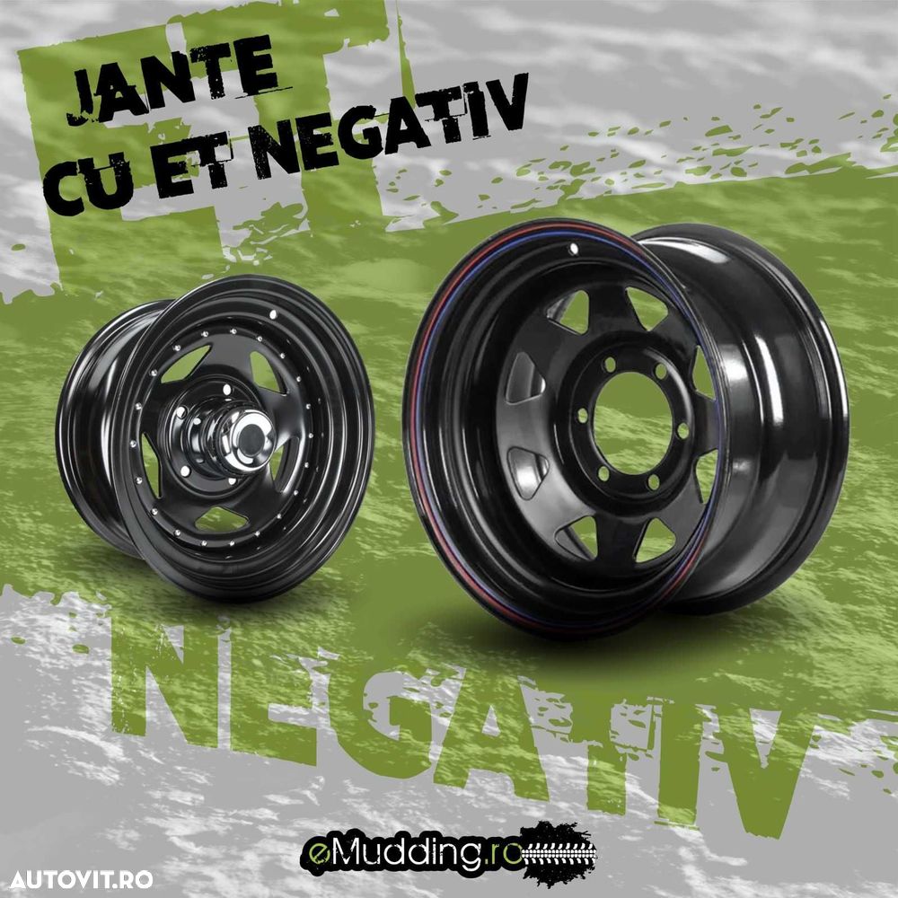 6x139.7 ET-50 R16x10J Janta de tabla (Nissan, Toyota etc.) Off-Road - 2