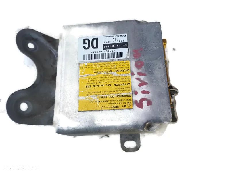 DAIHATSU SIRION II 11r MODUŁ SENSOR AIRBAG 89170-B1200 - 1