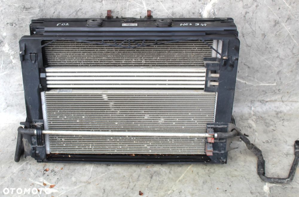 PAS PRZEDNI Z CHŁODNICAMI BMW F01 F02 N63B44 4.4B 750i - 10