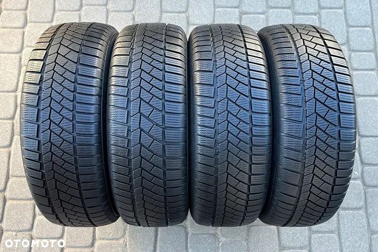 CZTERY ZIMOWE OPONY CONTINENTAL 205/60 R16 92H  7 MM BIEŻNIKA 2019 ROK ZIMA - 1