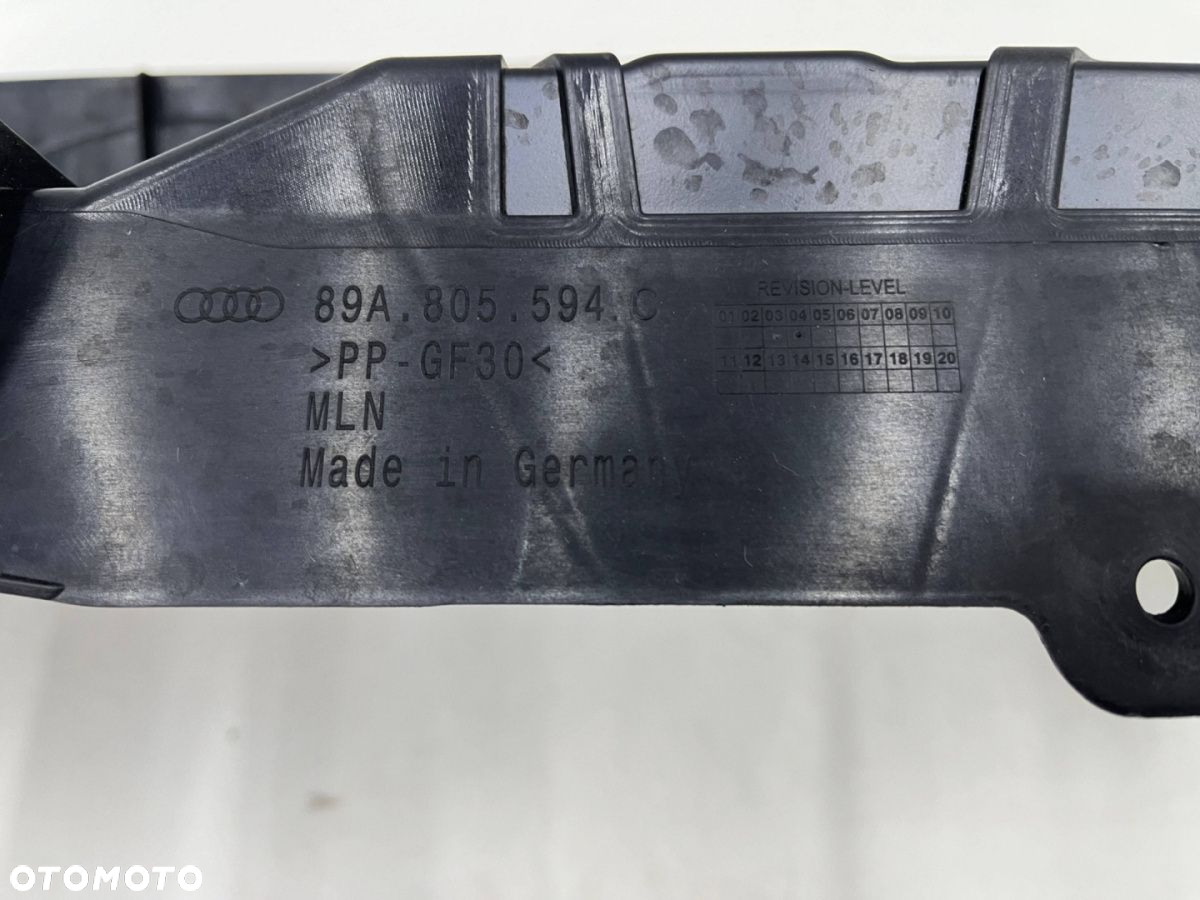 Pas przedni Audi Q4 E-Tron Etron 21r.- wzmocnienie atrapy zderzaka 89a805594c - 12