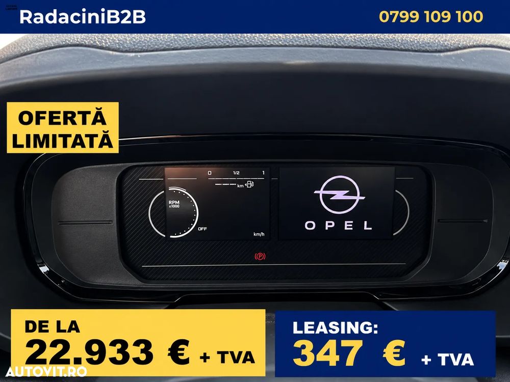Opel Combo L1 IZOTERMA CU TEMPERATURA CONTROLATA BB04 - 13