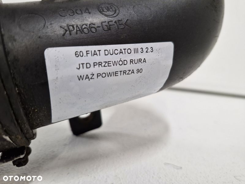 fiat ducato jumper boxer 3 iii 2.3 jtd hdi przewód rura wąż powietrza - 5