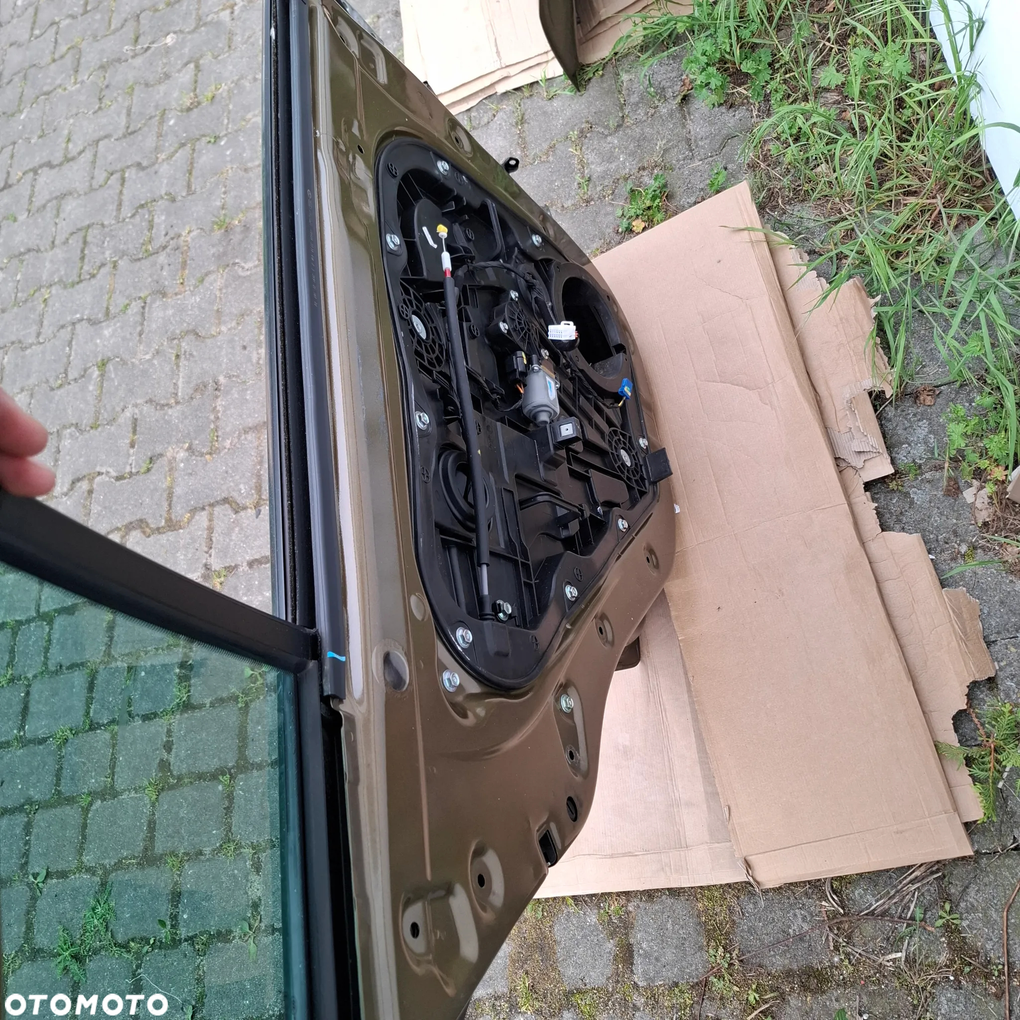 KIA SPORTAGE IV 4 15- DRZWI LEWA STRONA 2e brazowy zielony Alchemy Green PRZÓD LEWE TYŁ LEWE - 14