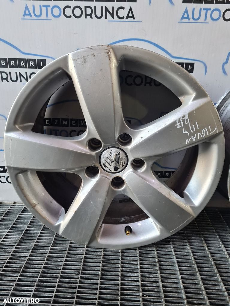 Jante aliaj Volkswagen Tiguan 5N 2007 - 2011 (1114) R17 ET43 - 5