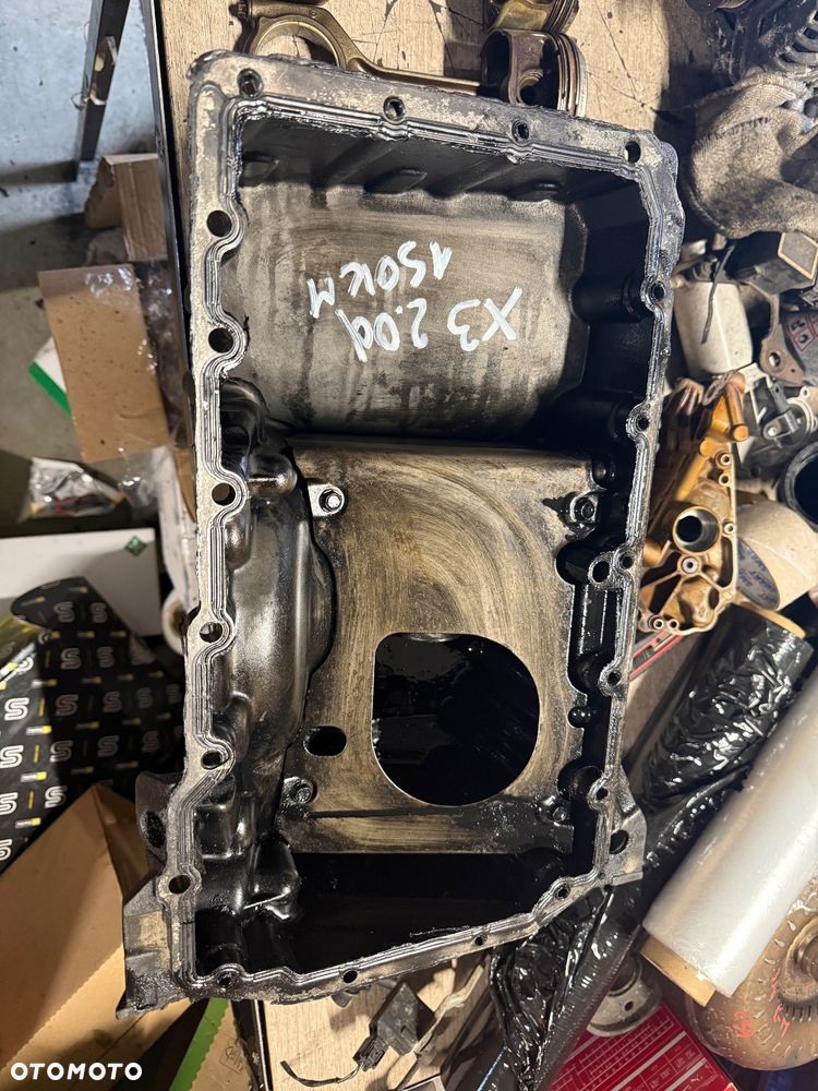 Miska olejowa Bmw e83 2.0d 150KM Xdrive m47n2 rozrząd z przodu - 1