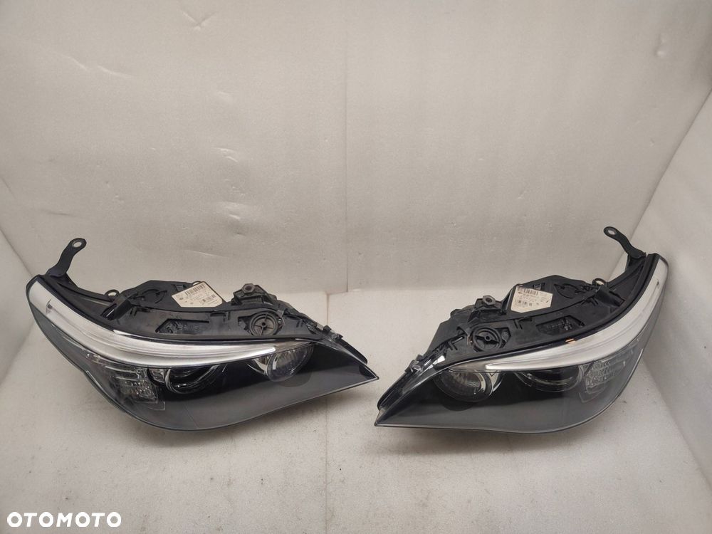 bmw 5 e60 lift xenon skrętny komplet lamp 7045691 , 7045692 - 2