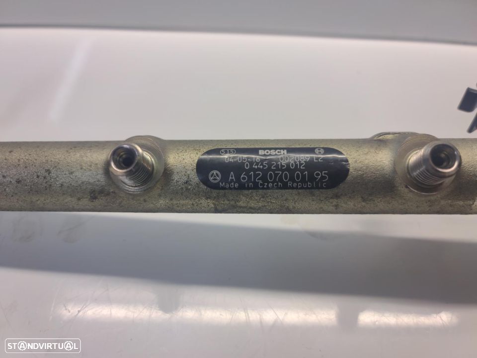 Régua Injeção Bosch Válvula pressão e regulação Combustivel  Mercedes 2.7 Cdi W211 - 3