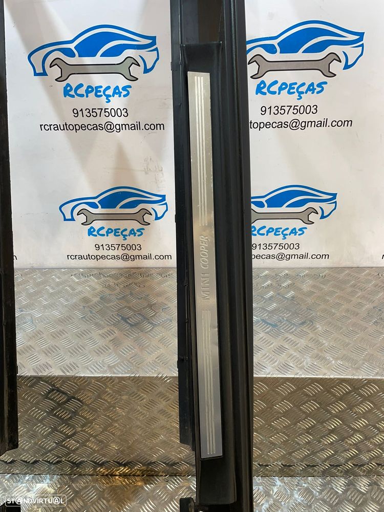EMBALADEIRA EMBALADEIRAS ESQUERDA DIREITA MINI COOPER R56 51777147916 7147916 51777147915 7147915 R56 LCI R57 CABRIO R57 CABRIO LCI R58 COUPE R59 ROADSTER SAIA SAIAS LATERAL LATERAIS - 6