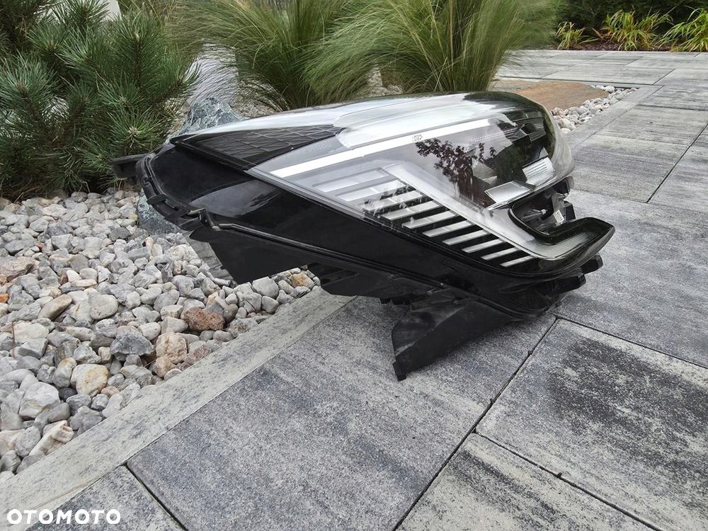 RENAULT CLIO V 5 Kompletna Lampa prawa Full Led 260107933R Długi Led Chrom - 4
