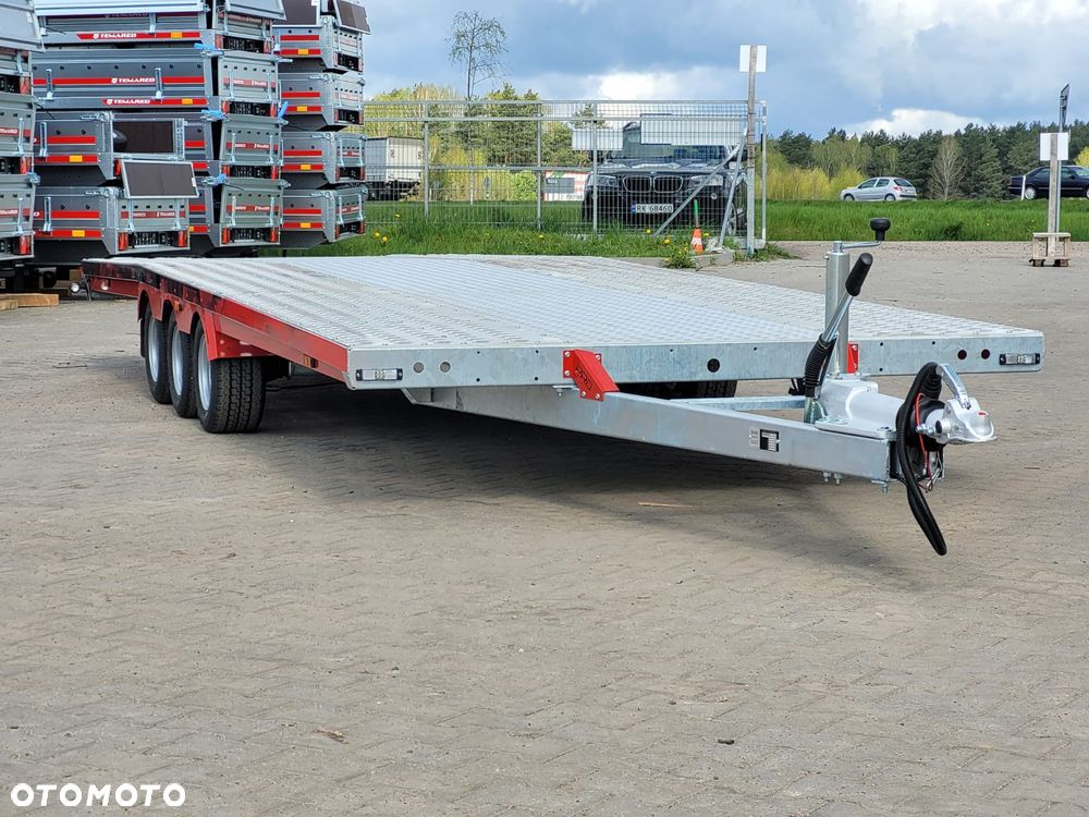 TA-NO DOSTAWA! Laweta Scorpio 600x210cm Przyczepa trzyosiowa z podłogą aluminiową! Koła 10” Kąt najazdu 12° Idealna do przewozu busa, samochodu! DMC 3500kg - 22