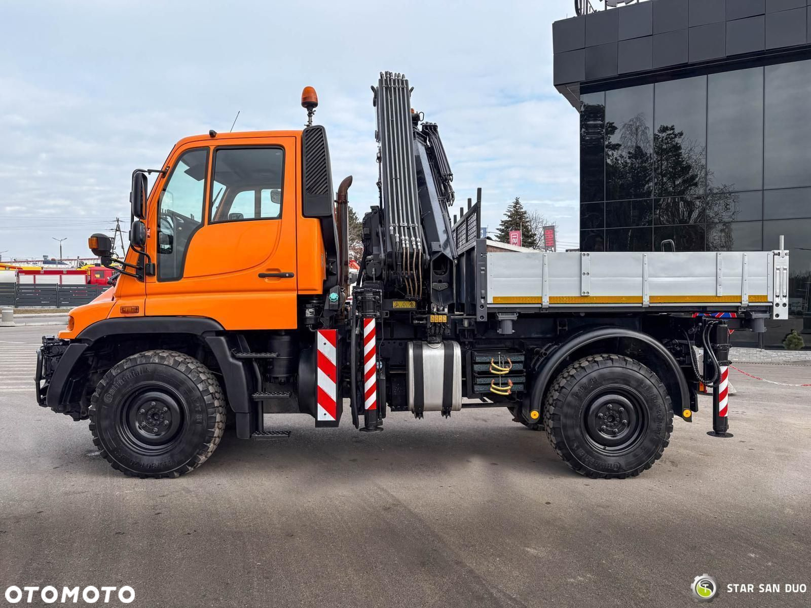 Unimog UNIMOG U300 4x4 HIAB 122 D -3 HDS Żuraw - 7