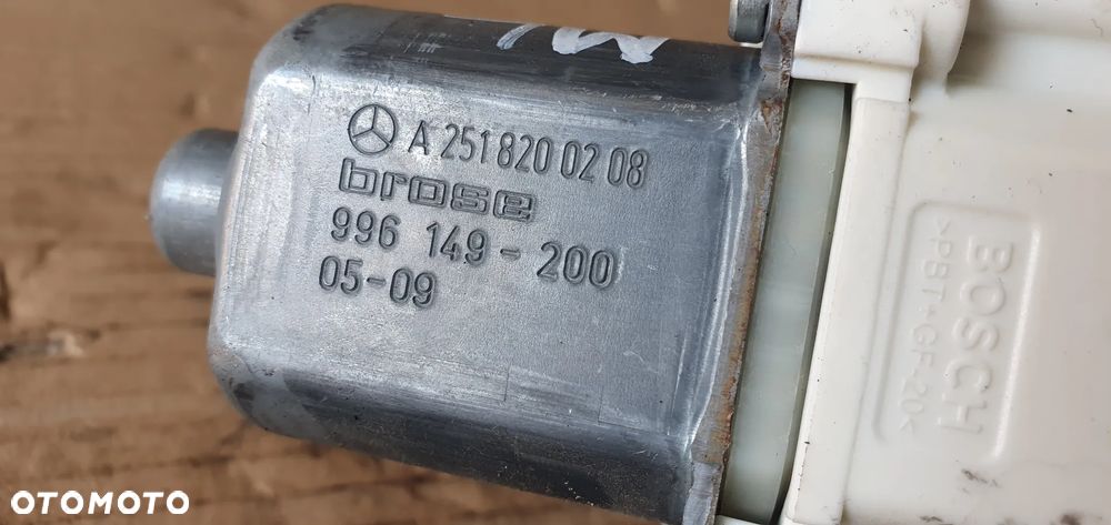 Silniczek szyby prawy tył tylny Mercedes ML W164 A2518200208 - 7