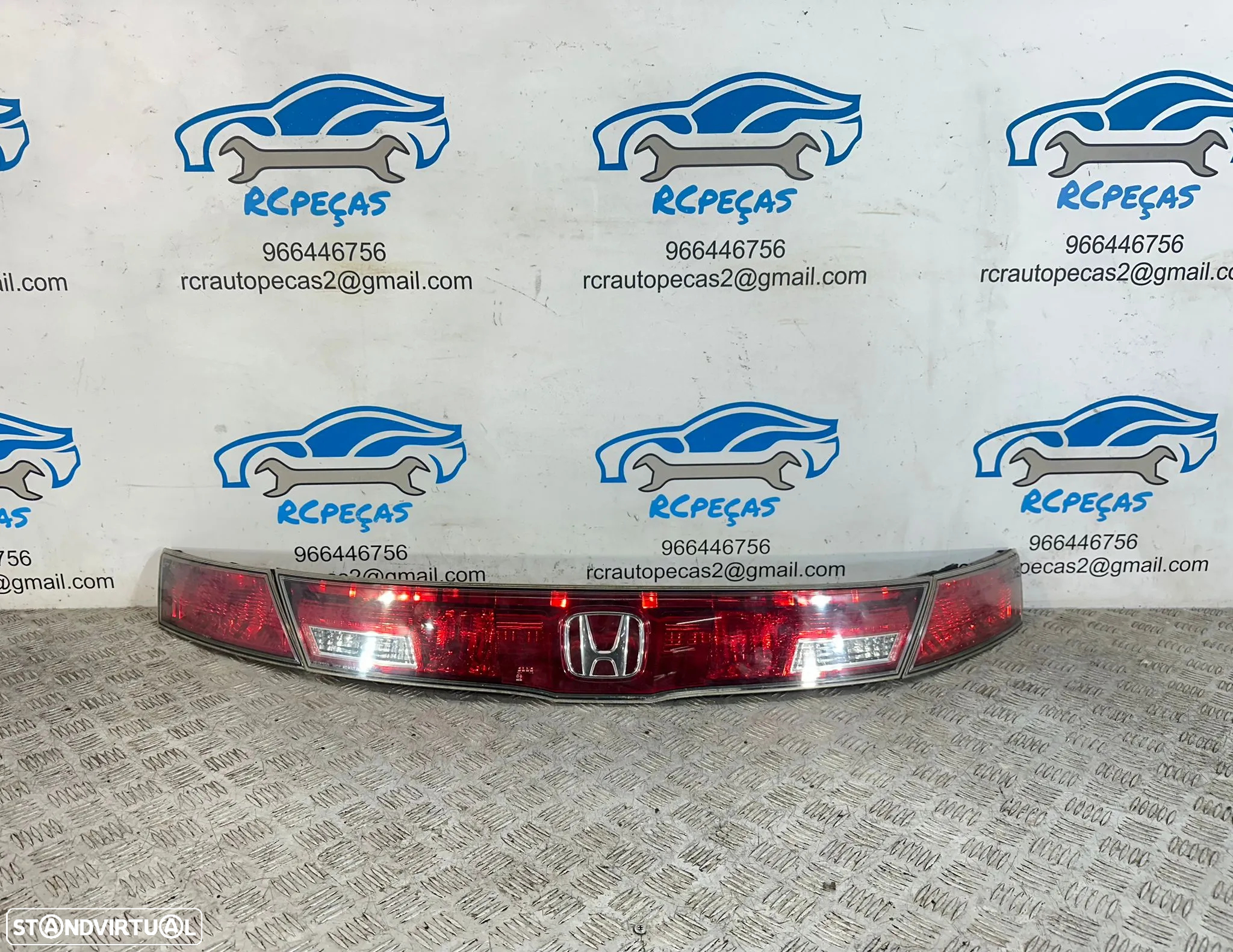 .Conjunto Farolins Mala Tras Traseiros Originais Honda Civic 8 FK FN MK8 VIII 2005 - 2011 - 2