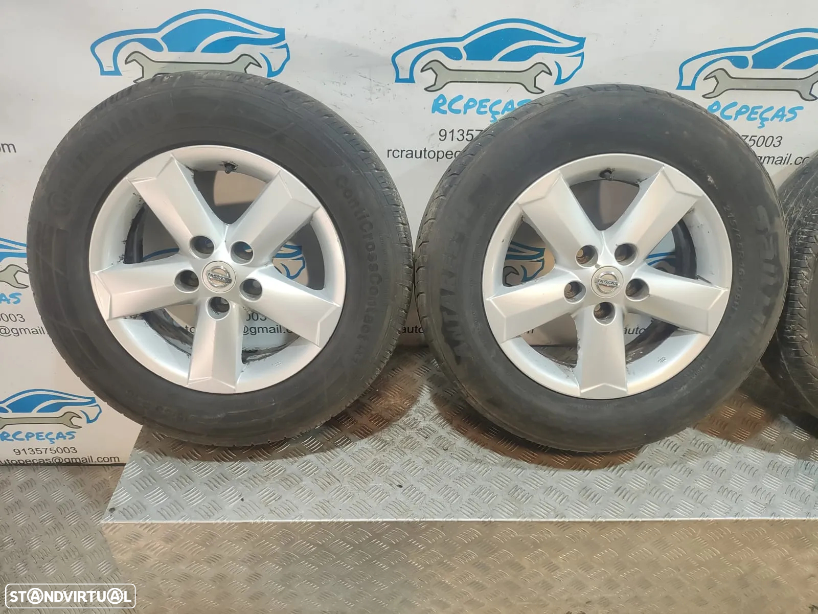 Conjunto Jante Jantes 16 Originais Nissan Qashqai J10 6.5J ET40 5x114.3 N3160140 - 7