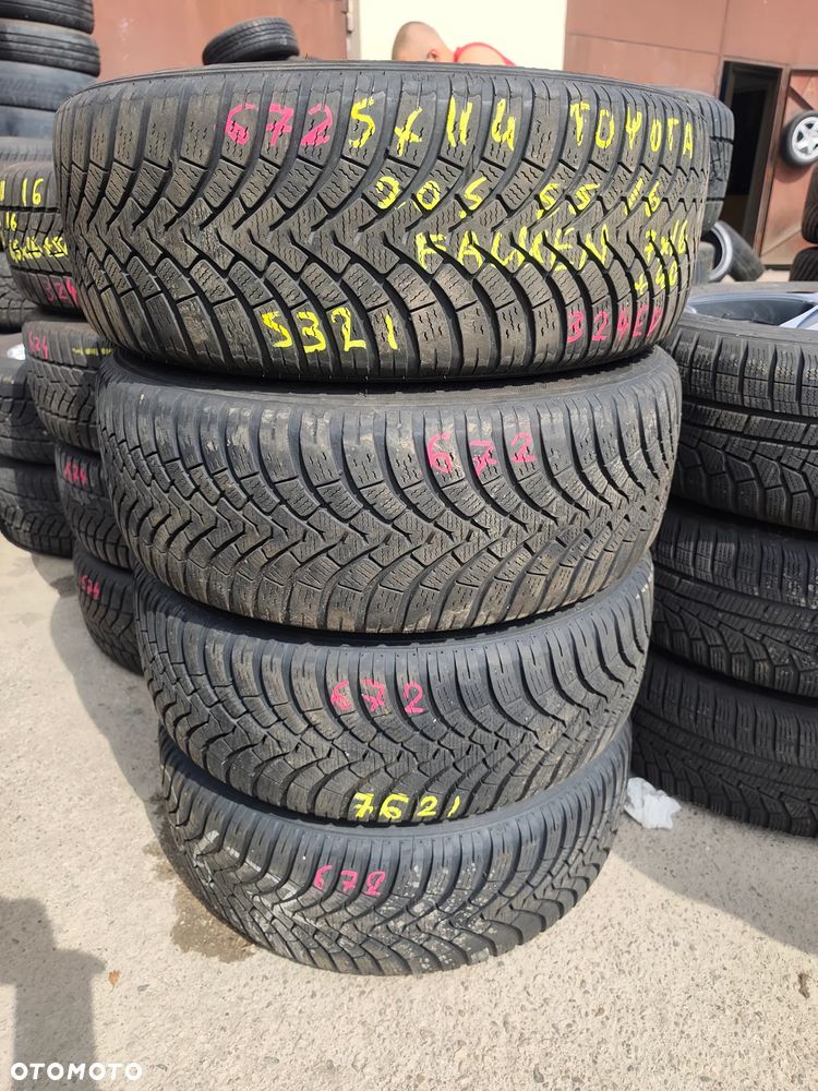 5x114,3 Felgi Aluminiowe Alufelgi Oryginalne Czarne 5x114 Koła Zimowe Zima 16 SUZUKI TOYOTA Avensis T25 T27 Corolla Auris Yaris Cross Camry RAV4 Verso LEXUS Legnica ALU-RAD 205/55 7,5mm - 2
