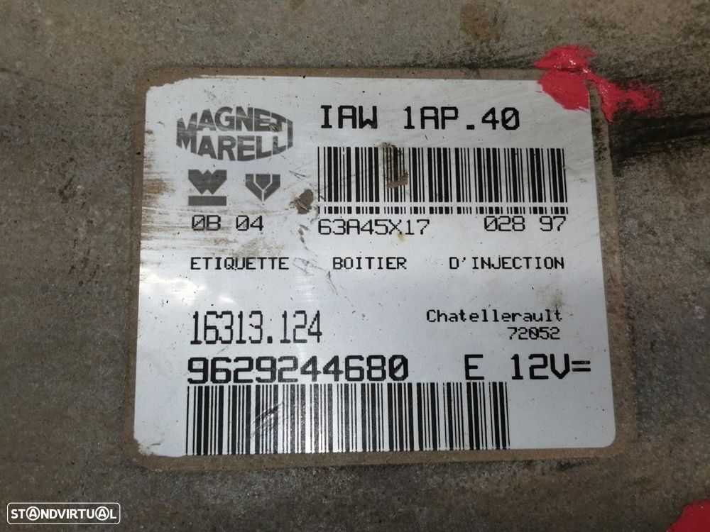 CENTRALINA MOTOR UCE PEUGEOT 306 FASTBACK 1997 - 4