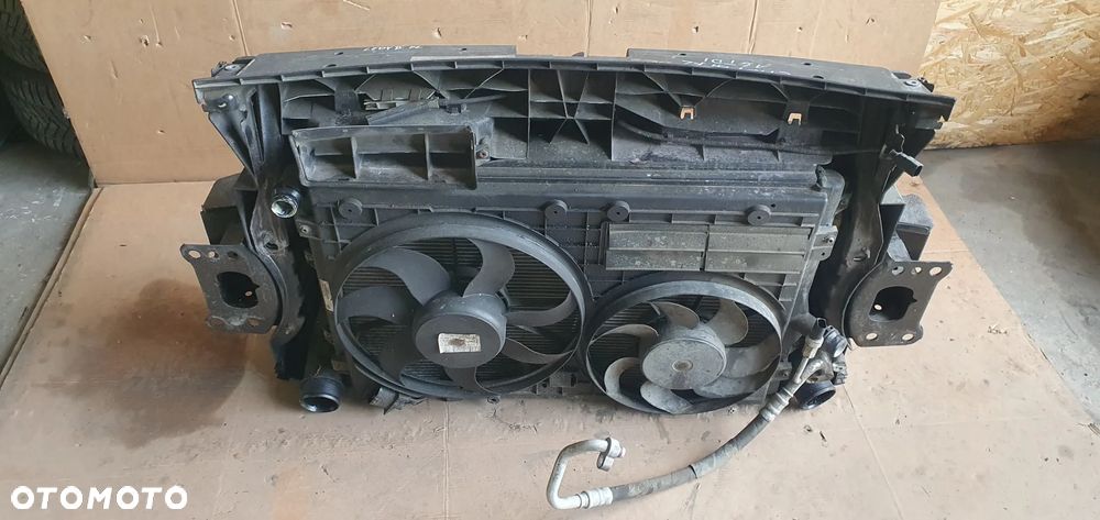 Pas przedni kompletny chłodnice wentylatory belka VW Caddy III Lift 1.6 TDI - 6