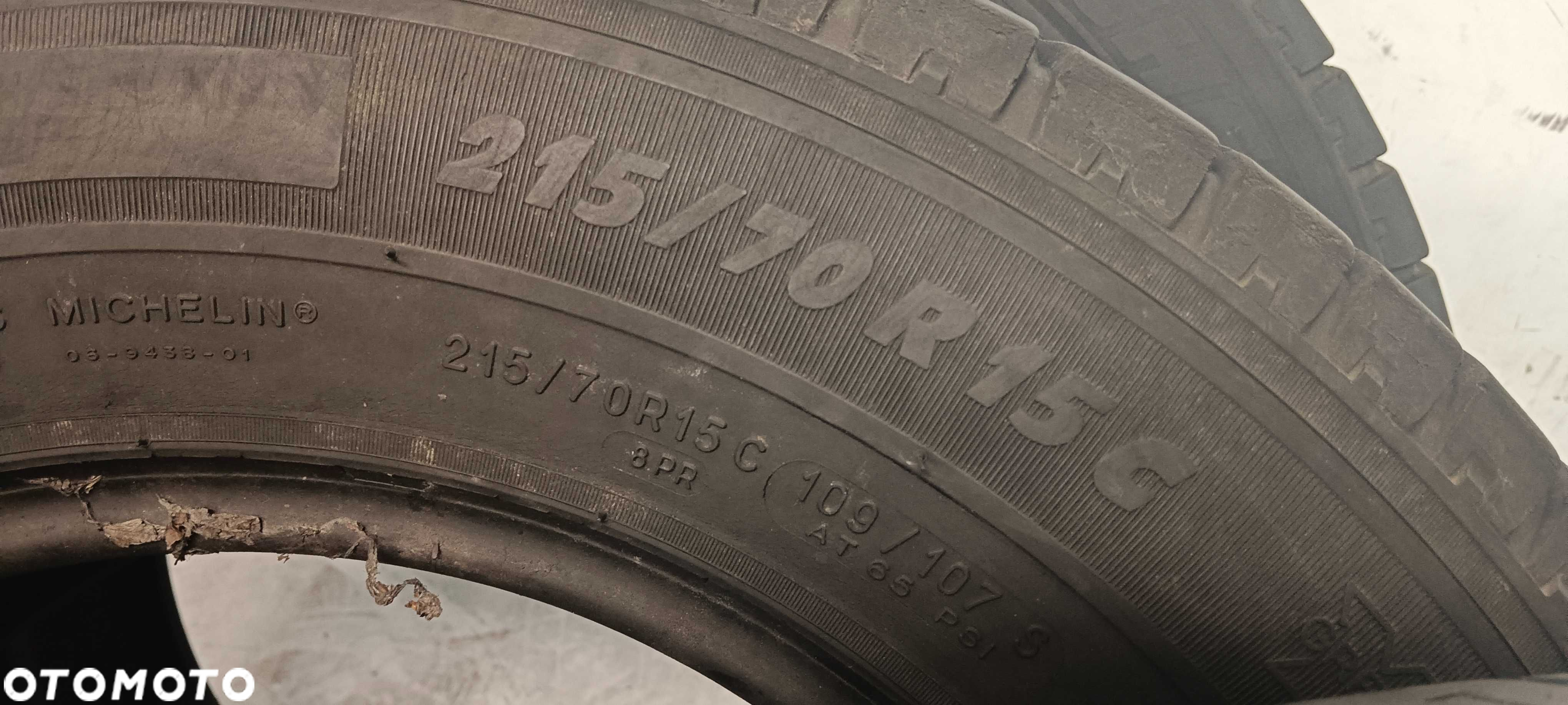 K595480M Komplet 215/70R15C Michelin Agilis - 5