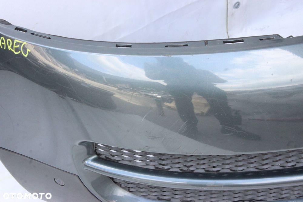 VOLKSWAGEN VW TOUAREG I 2002R- ZDERZAK PRZEDNI PRZÓD PDC - 4