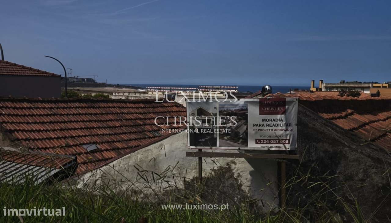 Moradia para reabilitar com vistas de rio à venda na Foz Velha, Porto - Grande imagem: 2/10