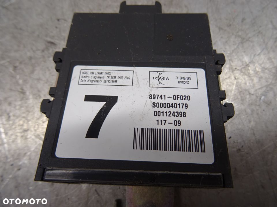 TOYOTA VERSO 09-12 2.2 D-CAT MODUŁ 89741-0F020 - 2