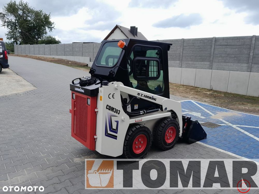 Lonking CDM303 klimatyzacja skid steer - 8