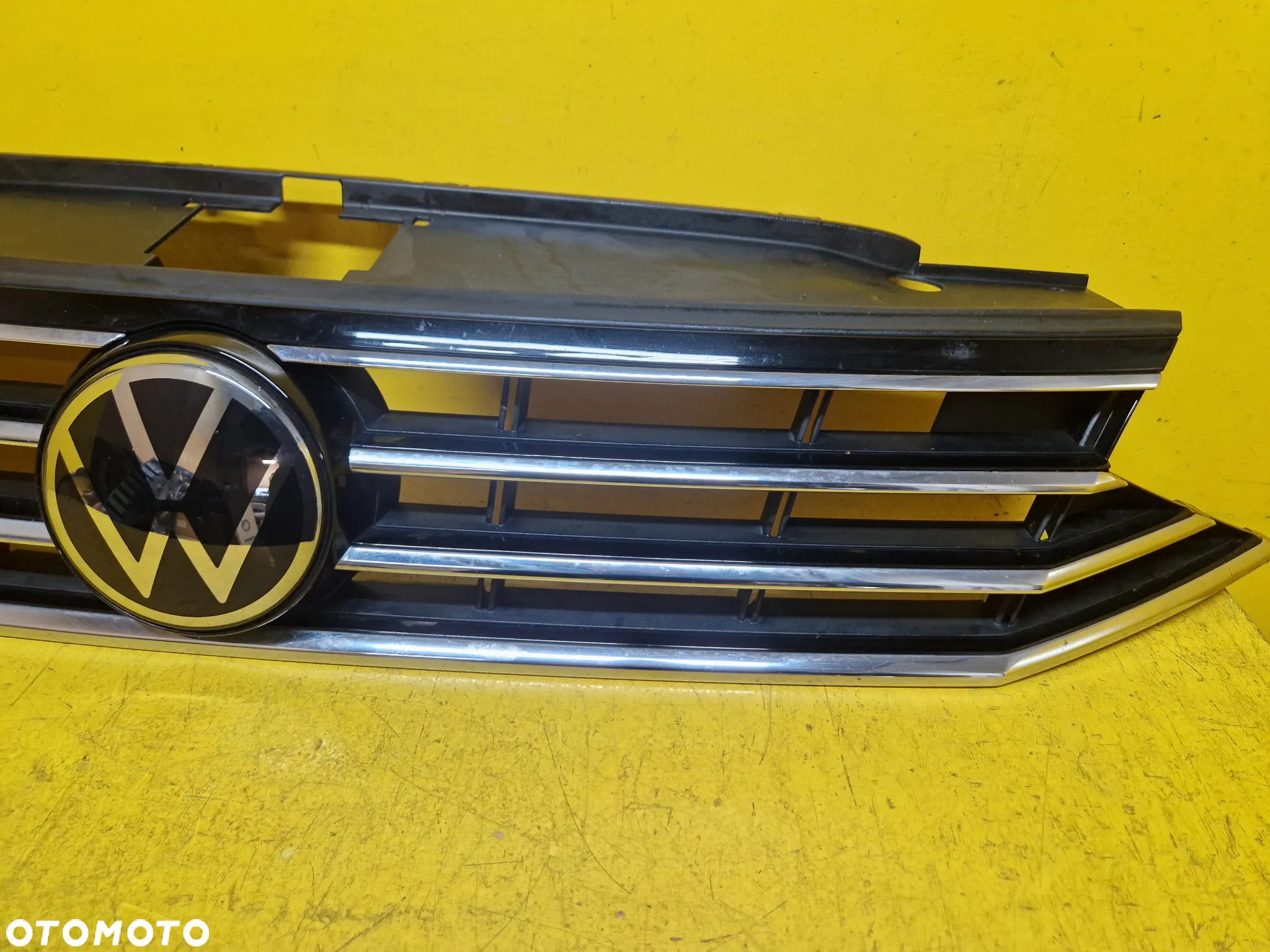 VW PASSAT B8 LIFT GRILL ATRAPA RADAR ACC 3G0853653N 3Q0907550E - 4