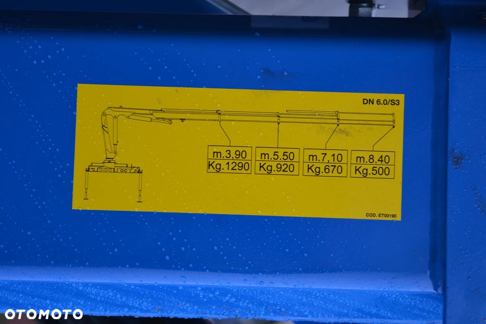Żuraw HDS DN 6.0 S3 Sterowanie radiowe SCANRECO Fabrycznie nowy PROMOCJA FASSI HMF PM Palfinger Hiab HC - 6