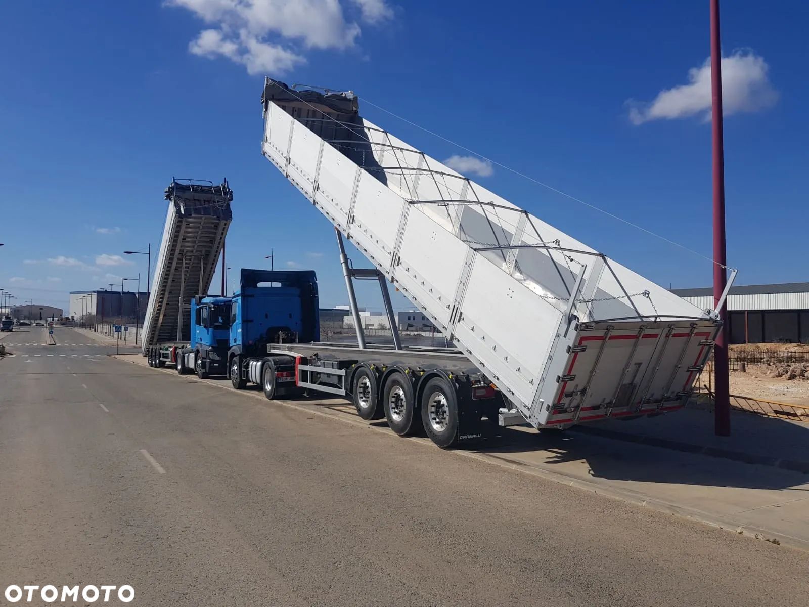 Inny UREŇA / Naczepa Wywrotka Uniwersalna / Rama Aluminiowa / 5970 kg - 1