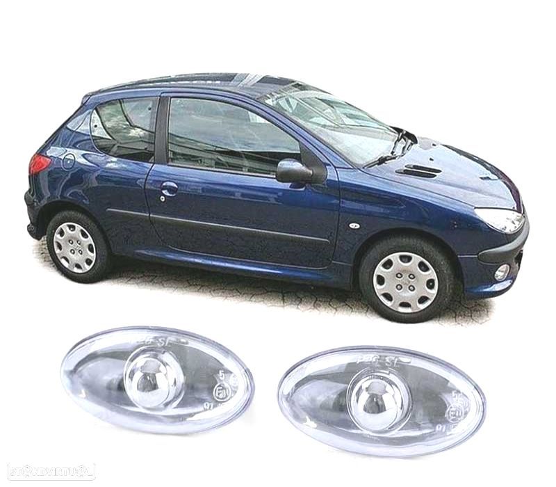 PISCAS LATERAIS PEUGEOT CITROEN TOYOTA BRANCO - 1