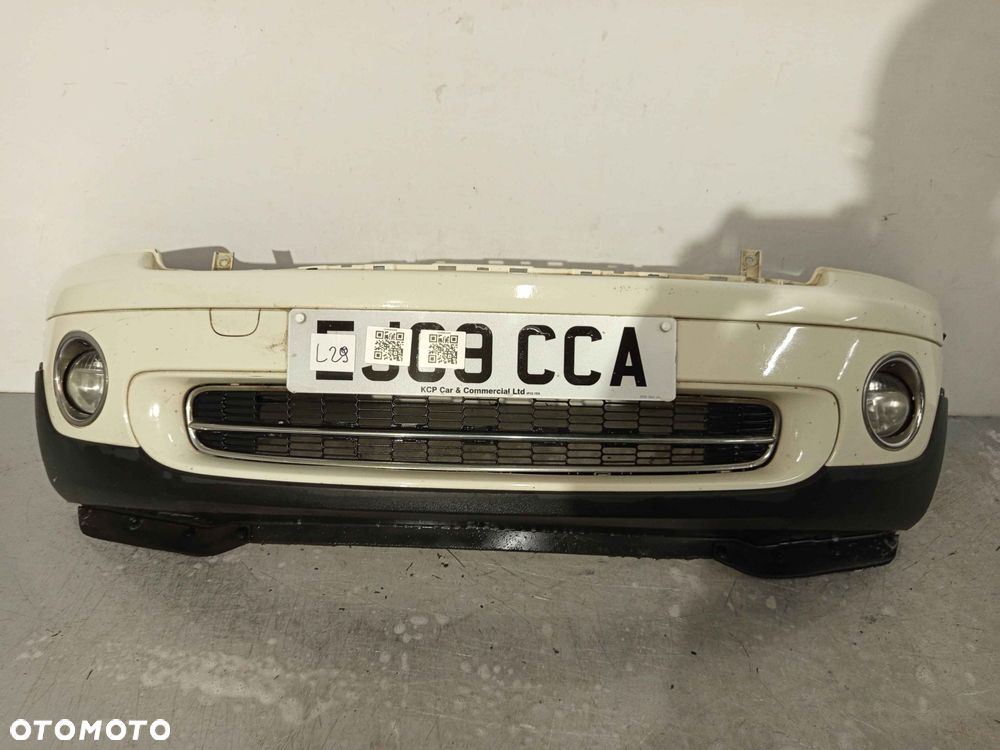 + ZDERZAK PRZÓD PRZEDNI MINI COOPER R55 R56 PEPPER WHITE BIAŁY HALOGENY - 1