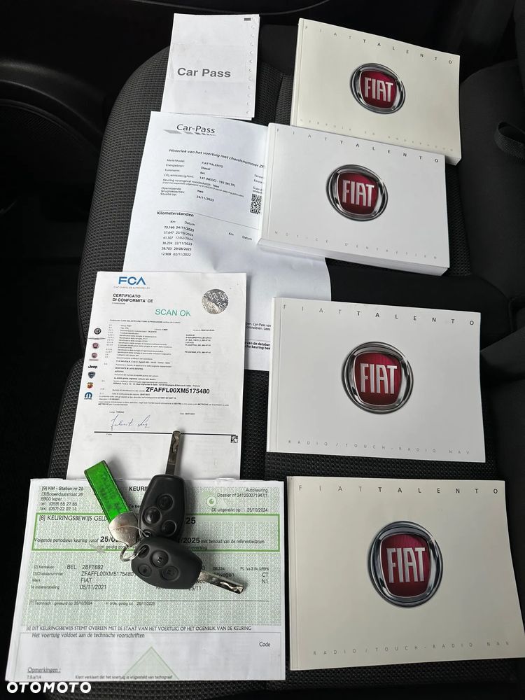 Fiat TALENTO NAWI KAMERA TEMPOMAT - 6