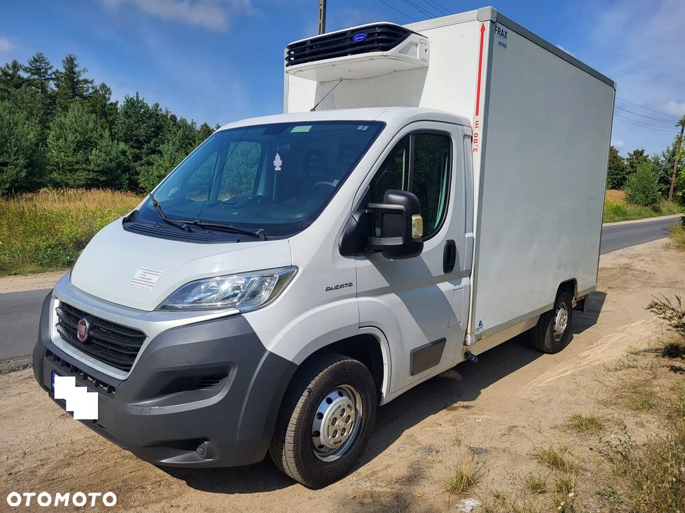 Fiat Ducato 2016r 2.3 JTD 130KM Izoterma Chłodnia Food Truck Sklep HAKI na mięso półki Mroźnia Agregat - 17