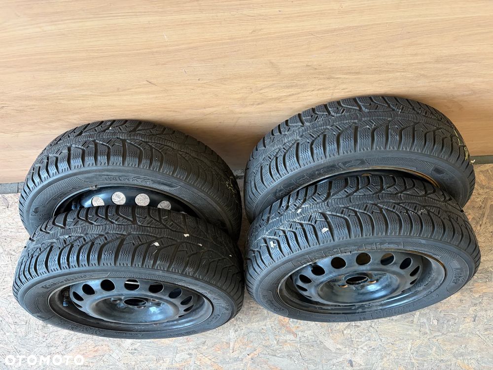 2szt Felgi koła stalowe opony zimowe 4x100 4,5Jx14 ET39 155/65R14 - 6
