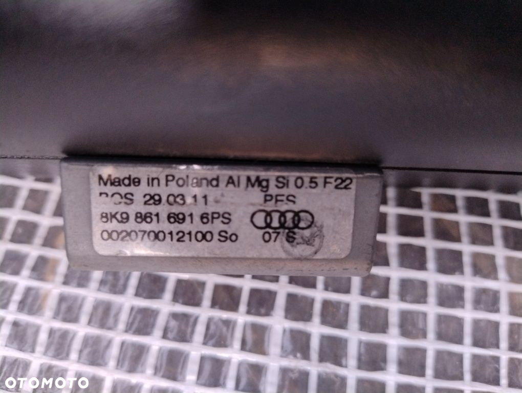 Roleta bagażnika siatka komplet czarna Audi a4 B8 07-15R wysyłka - 7