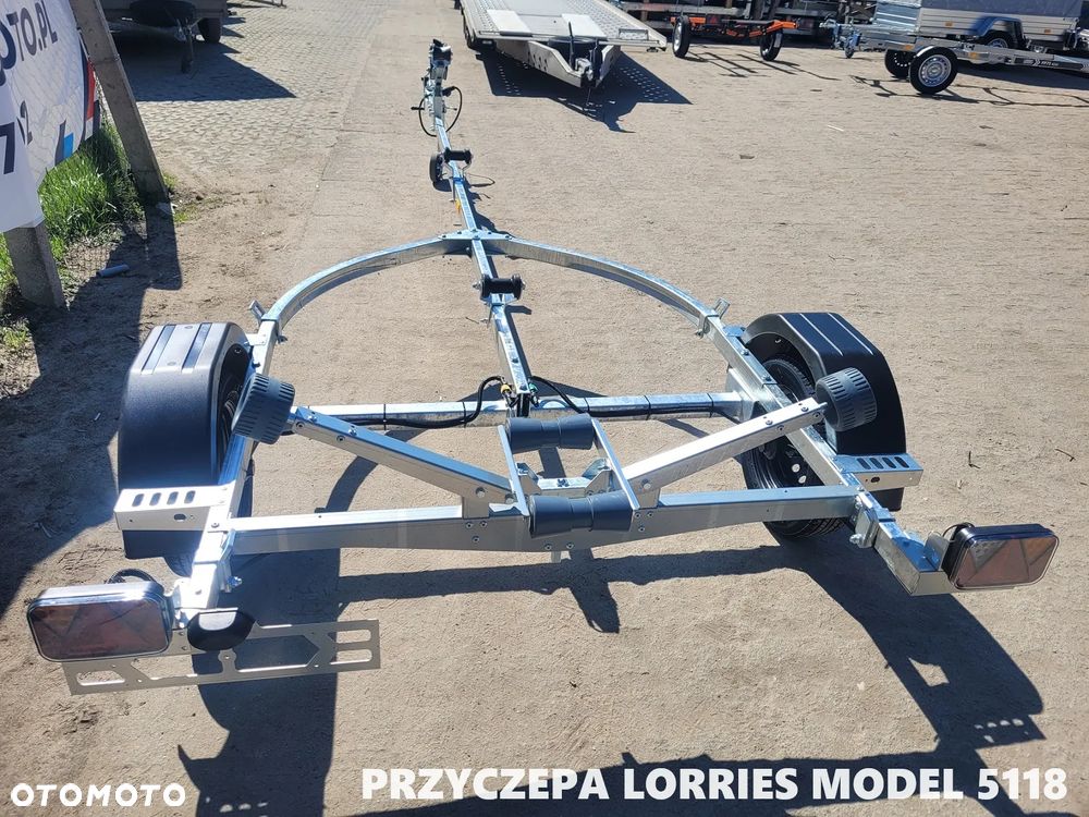 Lorries Przyczepa podłodziowa PP75-5118 LEKKA do łódki - 5
