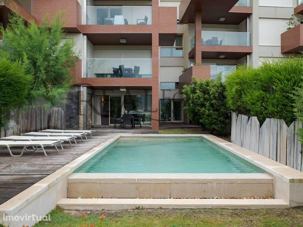 Apartamento T2+1 com piscina e jardins privativos no Tróia Resort - Grande imagem: 3/42